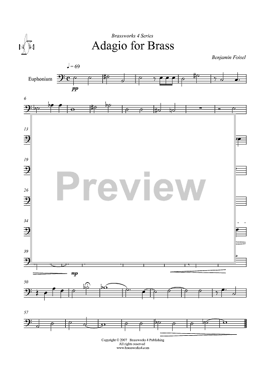 Adagio for Brass - Euphonium BC