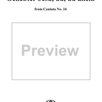 "Geliebter Jesu, du, du allein", Aria, No. 5 from Cantata No. 16: "Herr Gott, dich loben wir" - Viola
