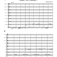Shall We Gather? - Score
