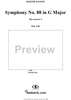 Symphony No. 88 in G Major, "Letter V", Movement 2 HobI/88 - Full Score