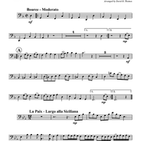 Music for Royal Fireworks - Trombone 3