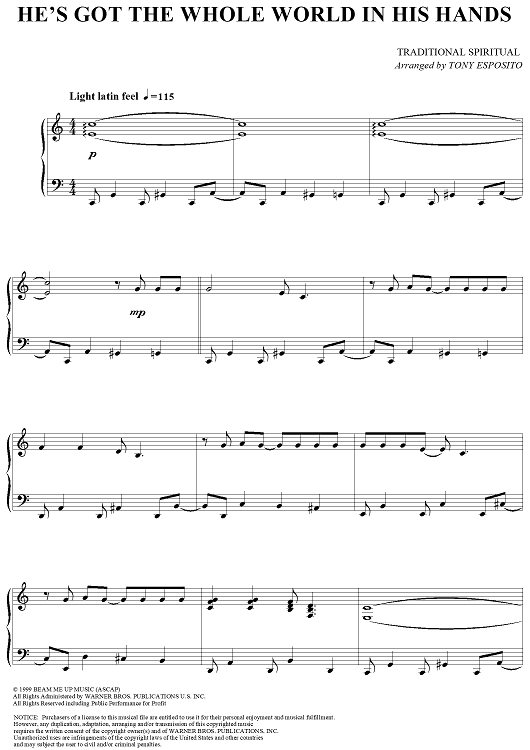 He's Got the Whole World in His Hands