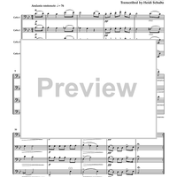 Mendelssohn Songs: Volume 1 for Cello Quartet - Score