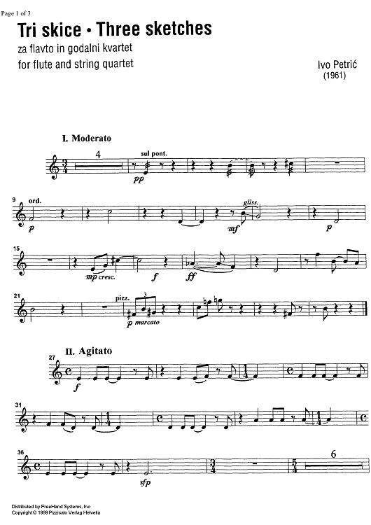 3 sketches - Violin 2