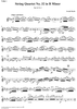 String Quartet in B Minor, Op. 64, No. 2 - Violin 1