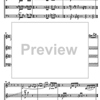 Quartet (Clarinet quartet) Op.26 - Score