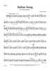 Italian Song for Cello Quartet - Cello 2