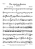 The American Journey - for Piano and String Orchestra - Violin 1