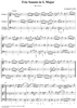 Trio Sonata in G Major, Op. 3, No. 6 - Score