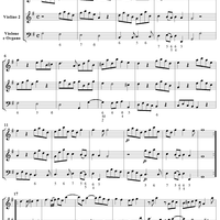 Trio Sonata in G Major, Op. 3, No. 6 - Score