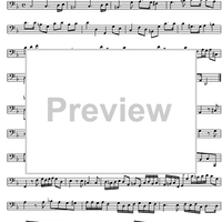 Sonata d minor - Bass