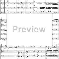 String Quintet No. 6 in E-flat Major, K614 - Score