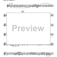 Just a Closer Walk With Thee - Clarinet 3 in B-flat (op. Alto Cl.)