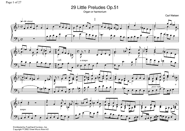 29 Little Preludes Op.51
