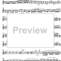 Konzert for horn and string orchestra op.107 [set of parts] - Violin 1