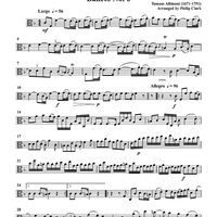 Baroque Masters - for String Trio - Viola