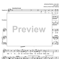 Es liebt sich so lieblich im Lenze Op.71 No. 1