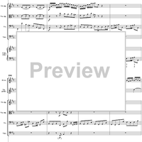 Brandenburg Concerto No. 5: Allegro - Score