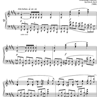 Etude Op. 8 No. 9 - Piano