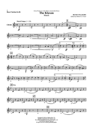 The Klaxon - Bass Clarinet in Bb