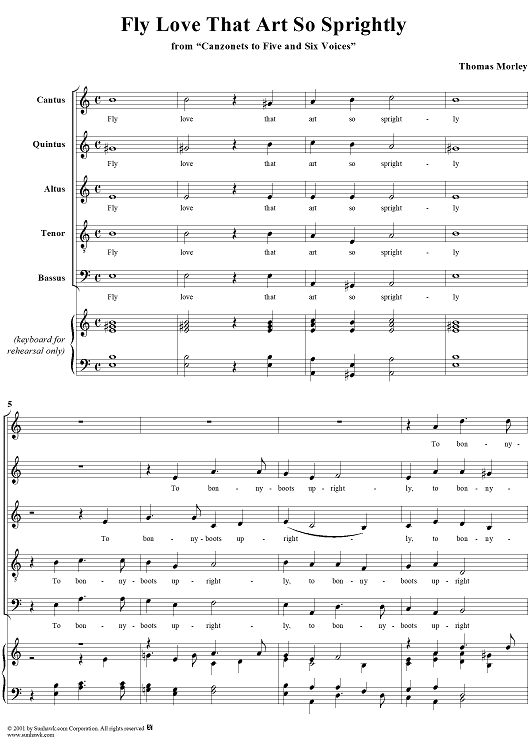 Fly Love That Art So Sprightly