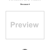 Serenade in D Minor, Op. 44, Movement 4 - Horn in D