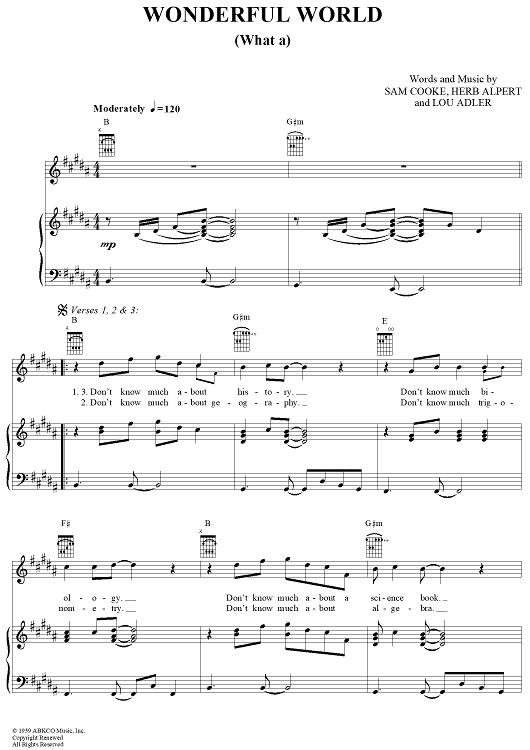 (What a) Wonderful World