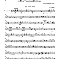 Four Traditional Christmas Trios In Non-Traditional Settings - Trumpet in B-flat