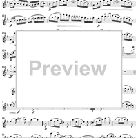 Duet No. 2 from Six Easy Duets, Op. 137 - Flute 1