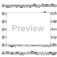 Fugue c minor BWV 574 - Trumpet in B-flat