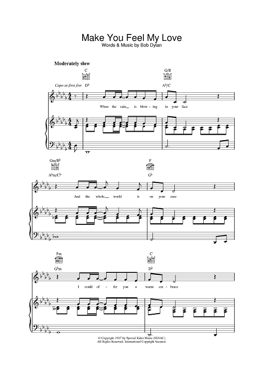 Make You Feel My Love