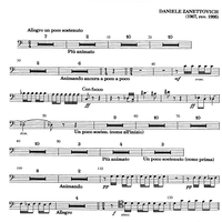 Divertimento - Tenor Trombone