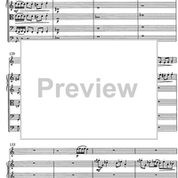 Arioso e Burlesca - Score