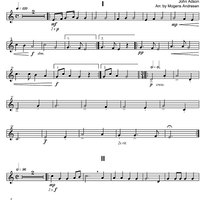 3 Courtly Masquing Ayres - Horn in F