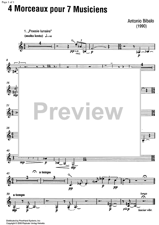 1 Poesie lunaire - Vibraphone