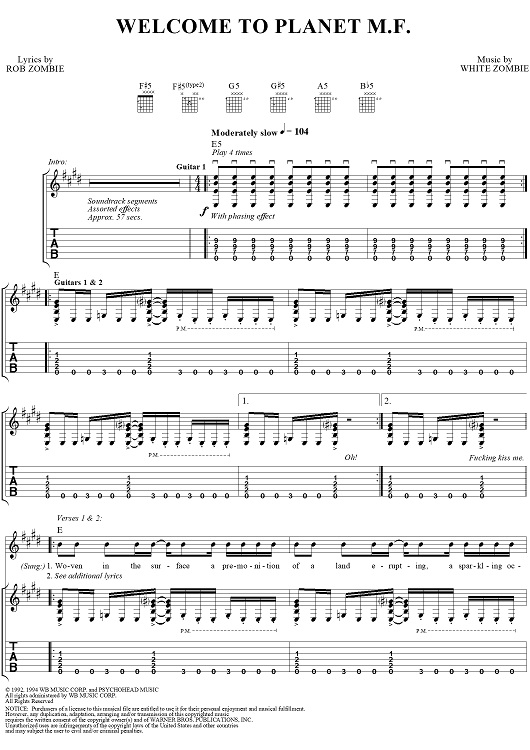 Welcome to Planet Motherfucker