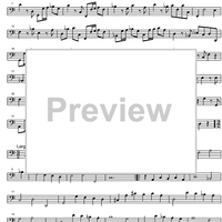 Sonata d minor - Bass