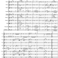 Brandenburg Concerto No. 1: Menuetto/Trio/Polonaise/Trio - Score