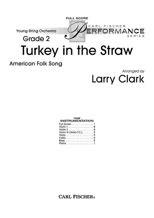 Turkey in the Straw - Score