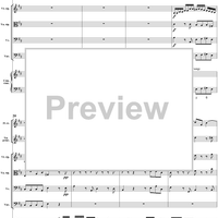 Brandenburg Concerto No. 5: Allegro - Score