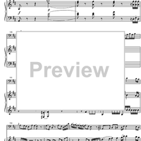 Concerto D Major - Score