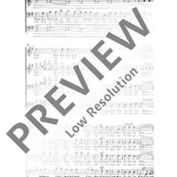 Chevaliers de la table ronde - Choral Score
