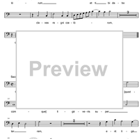 Tu es Petrus - Bassus