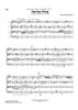 Spring-Song - from Songs Without Words, Op. 62 #6 - Score