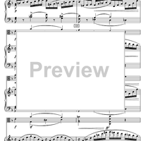 Sonata d minor - Score