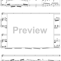 Flute Concerto in G Major, Allegro - Piano