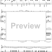 Spanish Dance in B-flat Major, Op. 12, No. 4 - Piano Score