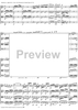 String Quartet No. 13, Movement 6 - Score