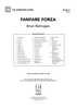 Fanfare Forza - Score