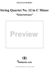 String Quartet No. 12 in C Minor, D703 - Violin 1